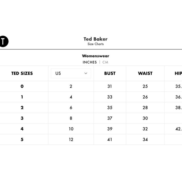 Printed fitted bodice mini Ted Baker dress. TB size 2(US6) - Picture 7 of 7